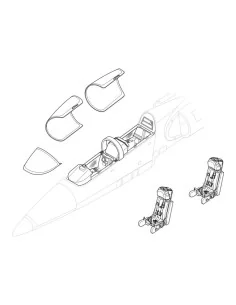 L-39 C/ZA Interior Set, 1/72 - CMK 129-7083