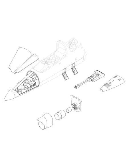 L-39 C/ZA Waffen Set, 1/72 - CMK 129-7085