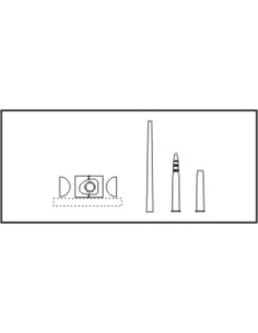 IS-1 / IS-85 85 mm D5-t gun mit Patronen, 1/72 - CMK 129-BE72002