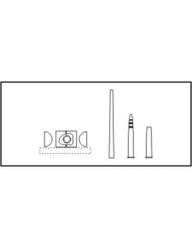 IS-1 / IS-85 85 mm D5-t gun mit Patronen, 1/72 - CMK 129-BE72002
