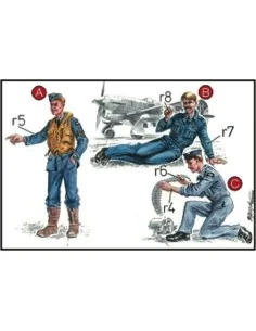 RAF Mechaniker und Pilot, 1/72 - CMK 129-F72041
