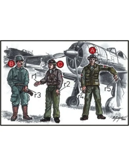 [NO_DESC] Japanische Piloten, 1/72 - CMK 129-F72042