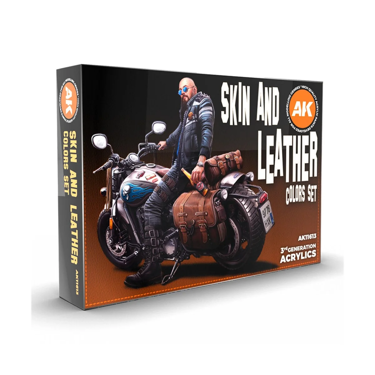 SKIN AND LEATHER COLORS SET - AK Interactive AK11613