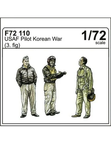 USAF Piloten Korea Krieg, 1/72 - CMK 129-F72110
