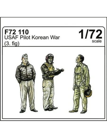 USAF Piloten Korea Krieg, 1/72 - CMK 129-F72110