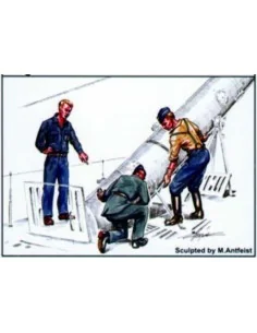 [NO_DESC] U-VII Besatzung bei der Torpedo Beladung, 1/72 - CMK 129-...