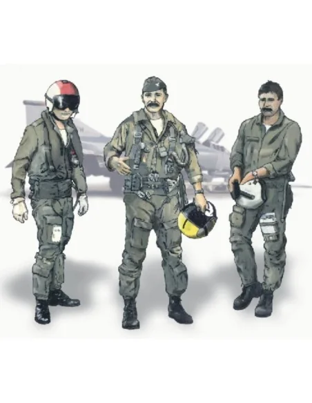 [NO_DESC] US Pilots Vietnam, 1/72 - CMK 129-F72134