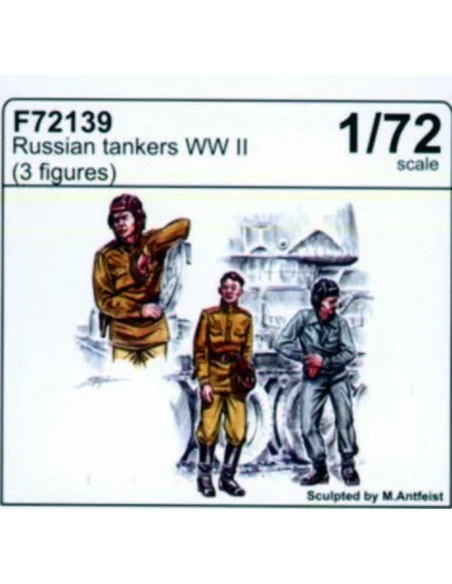 Russian Tankers WWII, 1/72 - CMK 129-F72139