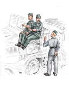 Deutsche Besatzung für Famo - CMK 129-F72155
