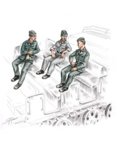 German soldiers for Famo - CMK 129-F72156