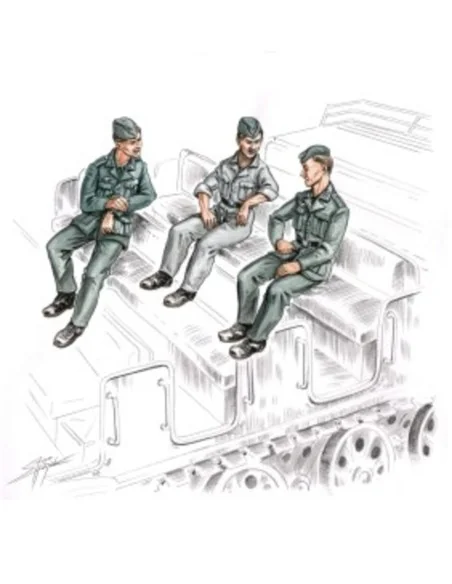 German soldiers for Famo - CMK 129-F72156