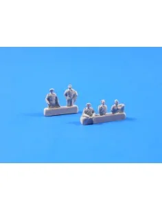German tank crew 1944, 1/72 - CMK 129-F72226