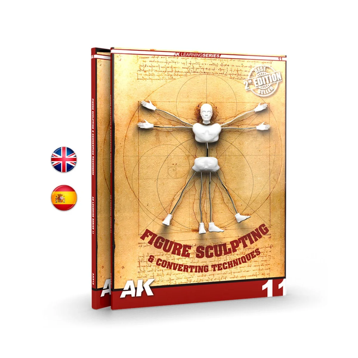 AK Learning 11 Figure Sculpting English - AK Interactive AK512