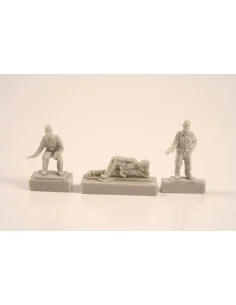 U boot IXC-Crew at rest in quartes (3fig, 1/72 - CMK 129-F72251