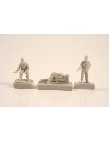 [NO_DESC] U boot IXC-Crew at rest in quartes (3fig, 1/72 - CMK 129-...