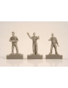 U-Boat U-IX-Crew in Command Section (3fi, 1/72 - CMK 129-F72253