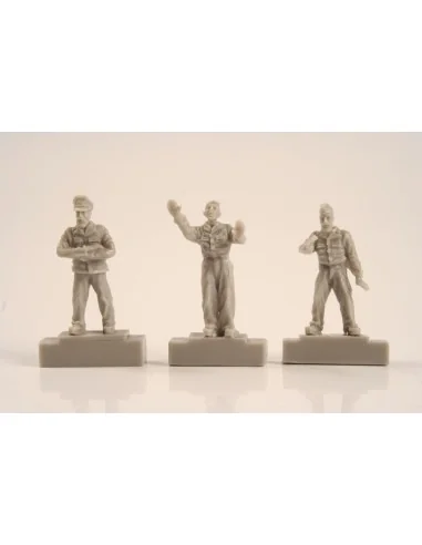 U-Boat U-IX-Crew in Command Section (3fi, 1/72 - CMK 129-F72253