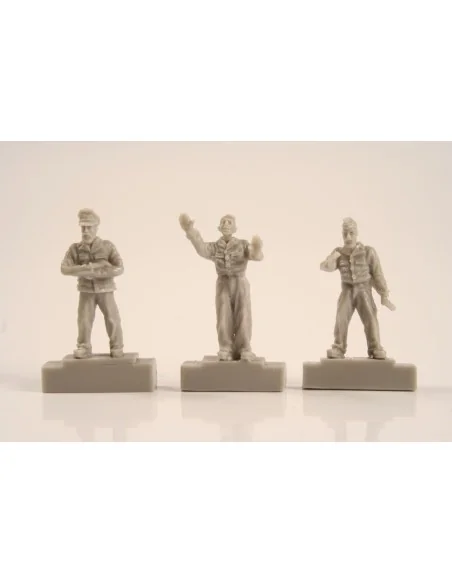 U-Boat U-IX-Crew in Command Section (3fi, 1/72 - CMK 129-F72253