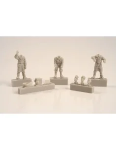 U-Boot typ IXC-Crew in Galley (3 fig.), 1/72 - CMK 129-F72254