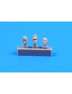 German A4/V2 missile launch platform personnel, WW II (3 Figures), ... 2