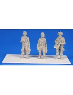 Japanese Army AF Bomber Crew MembersWWII (3 fig.), 1/72 - CMK 129-F...