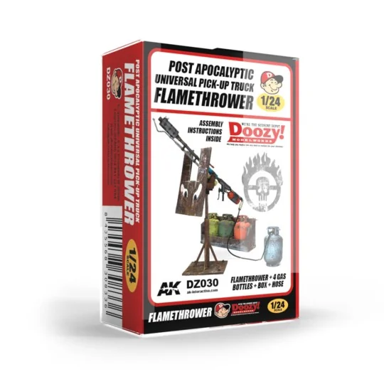 UNIVERSAL PICK-UP TRUCK FLAMETHROWER / LANZALLAMAS POST APOCALÍPTIC...