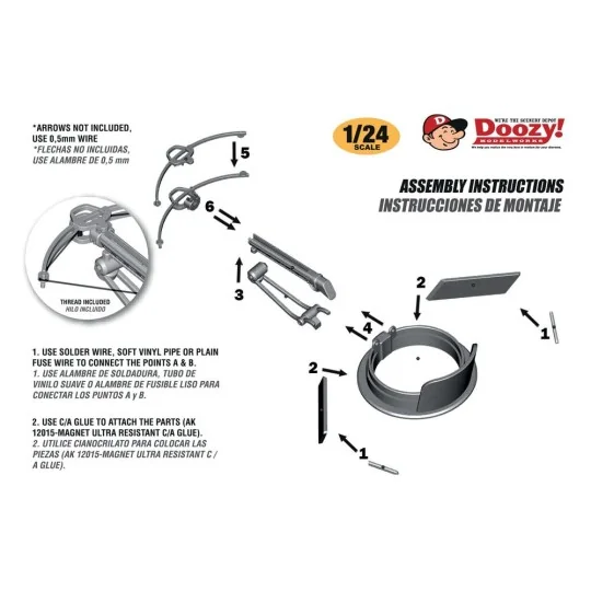 UNIVERSAL STEEL DRUM HATCH WITH CROSSBOW MOUNT / BALLESTA POST APOC...