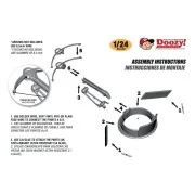 UNIVERSAL STEEL DRUM HATCH WITH CROSSBOW MOUNT / BALLESTA POST APOC...