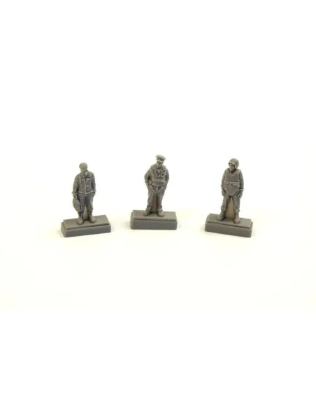 WWII US bomber pilot and two gunners, 1/72 - CMK 129-F72339