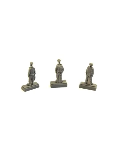 WWII US bomber pilot and two gunners, 1/72 - CMK 129-F72339