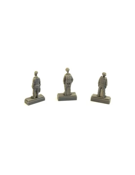 [NO_DESC] WWII US bomber pilot and two gunners, 1/72 - CMK 129-F72339