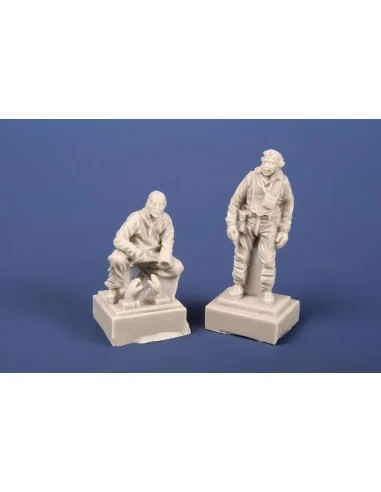 [NO_DESC] US Navy F6F Hellcat Pilot and Mechanic, 1/72 - CMK 129-F7...