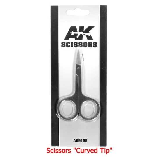 SCISSORS CURVED TIP (SPECIAL FOR PHOTOETCHED) - AK Interactive AK9168