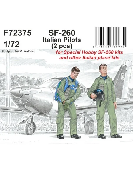 SF-260 Italian Pilots, 1/72 - CMK 129-F72375
