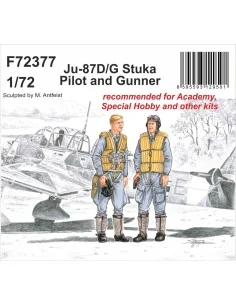 Junkers Ju-87D/G Stuka Pilot and Gunner, 1/72 - CMK 129-F72377