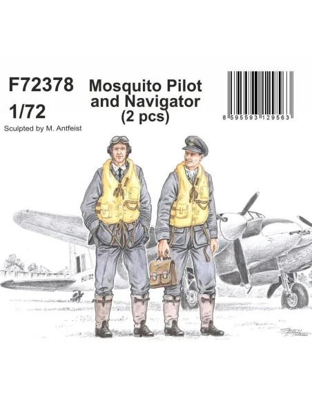 Mosquito Pilot and Navigator, 1/72 - CMK 129-F72378