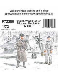 Finnish WWII Fighter Pilot and Mechanic, 1/72 - CMK 129-F72380