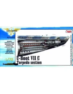 U-Boot Typ VII C Torpedoraum, 1/72 - CMK 129-N72002