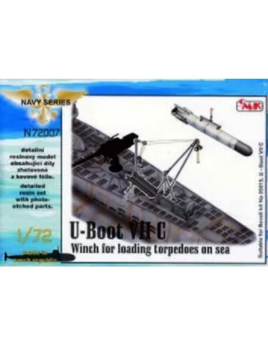 U-Boot VII Winch for loading torpedoes on sea, 1/72 - CMK 129-N72007