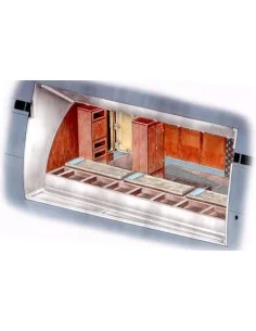 U-Boot typ IX Front Crew Quarters f.REV, 1/72 - CMK 129-N72015