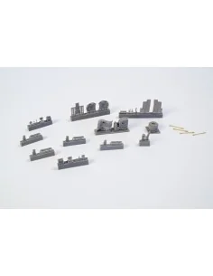 U-Boot IX Flak-Vierling Conversion for Revell Kit, 1/72 - CMK 129-N...