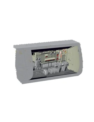 [NO_DESC] U-Boot IX Electric Motor section, 1/72 - CMK 129-N72024