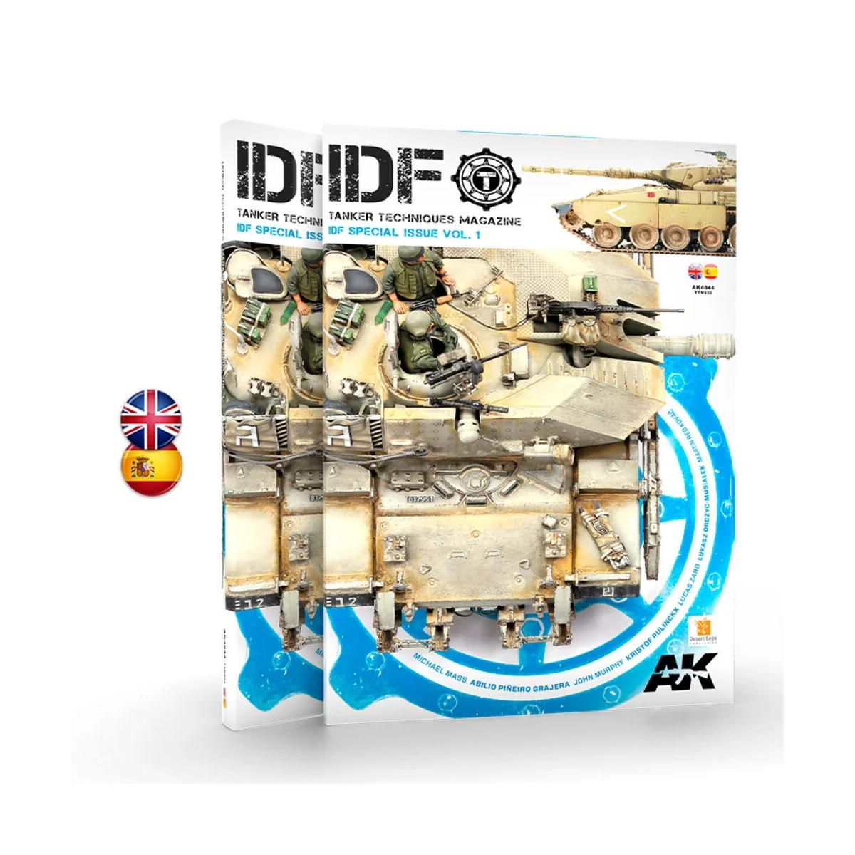 TANKER Special IDF 01 - Bilingüal - AK Interactive AK4844