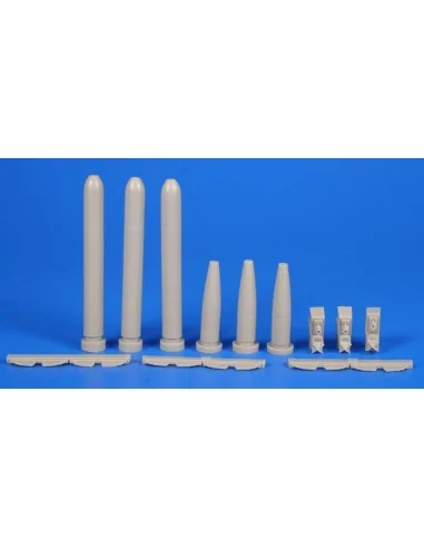 WWII German Torpedo Type G7e (3 pcs), 1/72 - CMK 129-N72025
