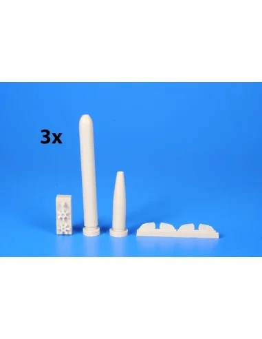 WWII German Torpedo Type G7a (3 pcs), 1/72 - CMK 129-N72026