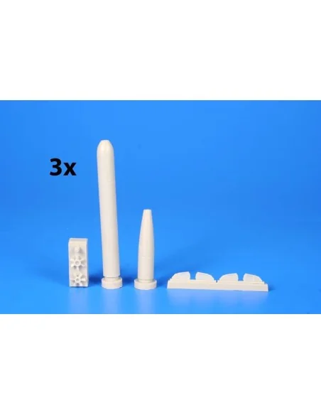 [NO_DESC] WWII German Torpedo Type G7a (3 pcs), 1/72 - CMK 129-N72026