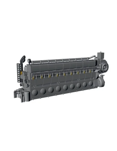 Diesel Engine MAN M9V46 for UIXC, 1/72 - CMK 129-N72027