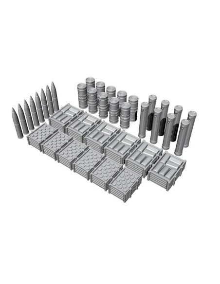 U-Boot VII-IX Ammo and Food Supplies, for Revell, 1/72 - CMK 129-N7...