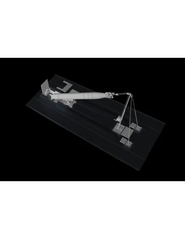 U-Boot IX Stern Torpedo w/Loading Winch and Cart, for Revell kit, 1...