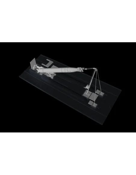 U-Boot IX Stern Torpedo w/Loading Winch and Cart, for Revell kit, 1...